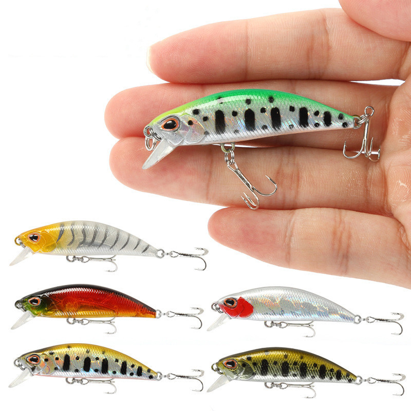 Fishing Lure Jerkbait - Mini naufrágio minnow wobblers iscas de