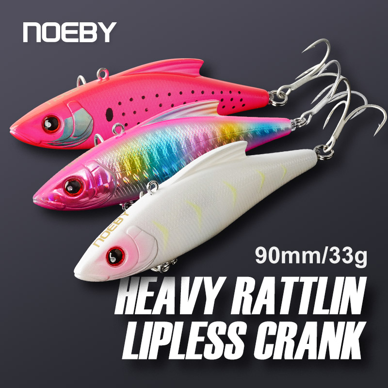 Fishing Lure Crankbait - Noeby 3 Peças 90mm 33g Iscas