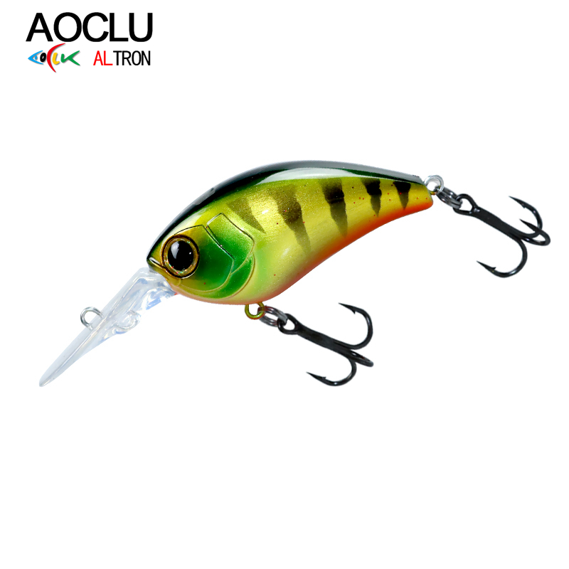 Aoclu-isca minnow flutuante, 5 - Fishing Lure Crankbait avaliação e preço
