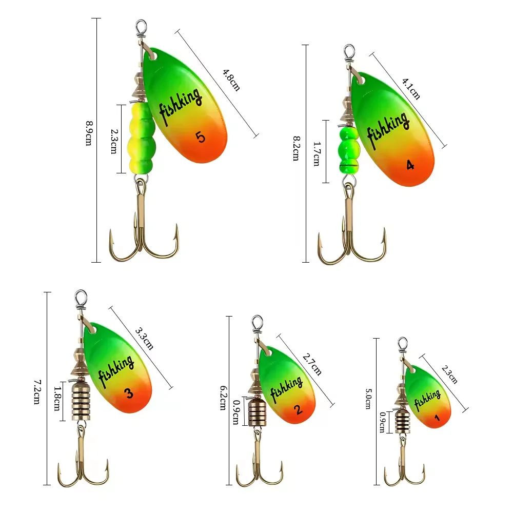 Colher de metal giratória isca - Fishing Lure Crankbait avaliação e preço