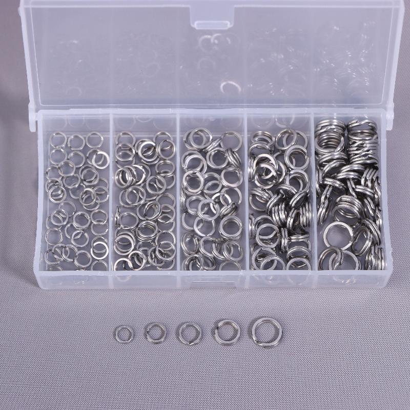 Conjunto de Anéis em Aço Inoxi - Fishing Lure Jig avaliação e preço