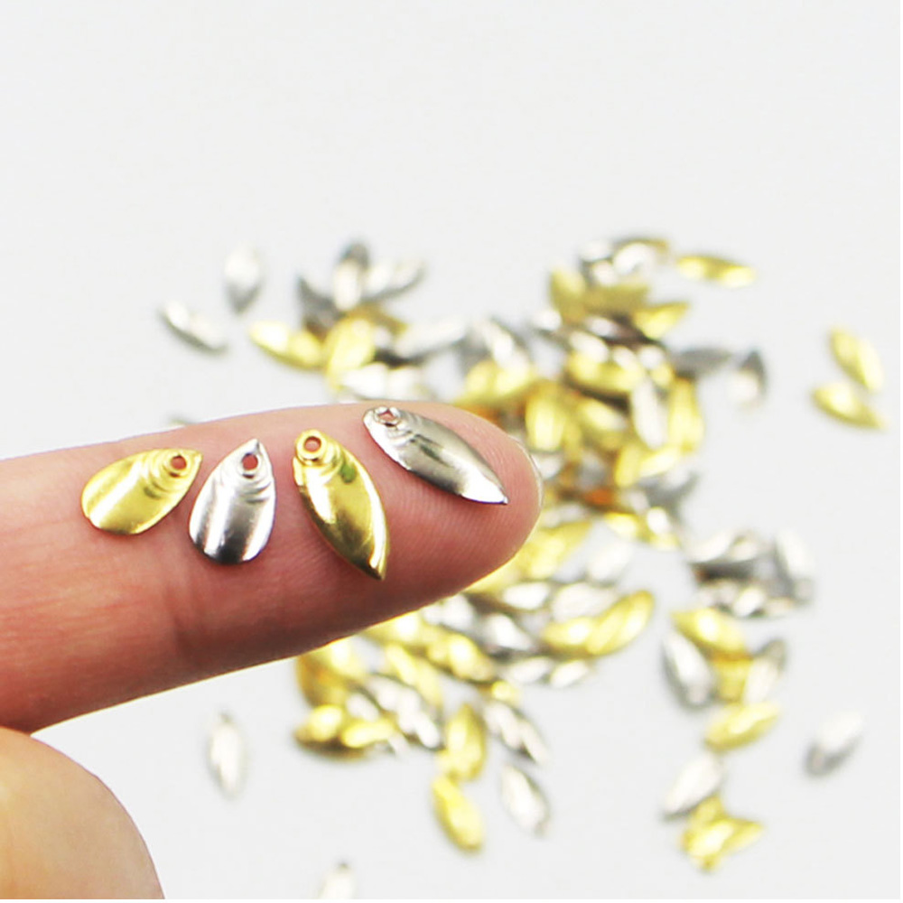 50 pçs/lote diy girador de pes - Fishing Lure Spinner avaliação e preço