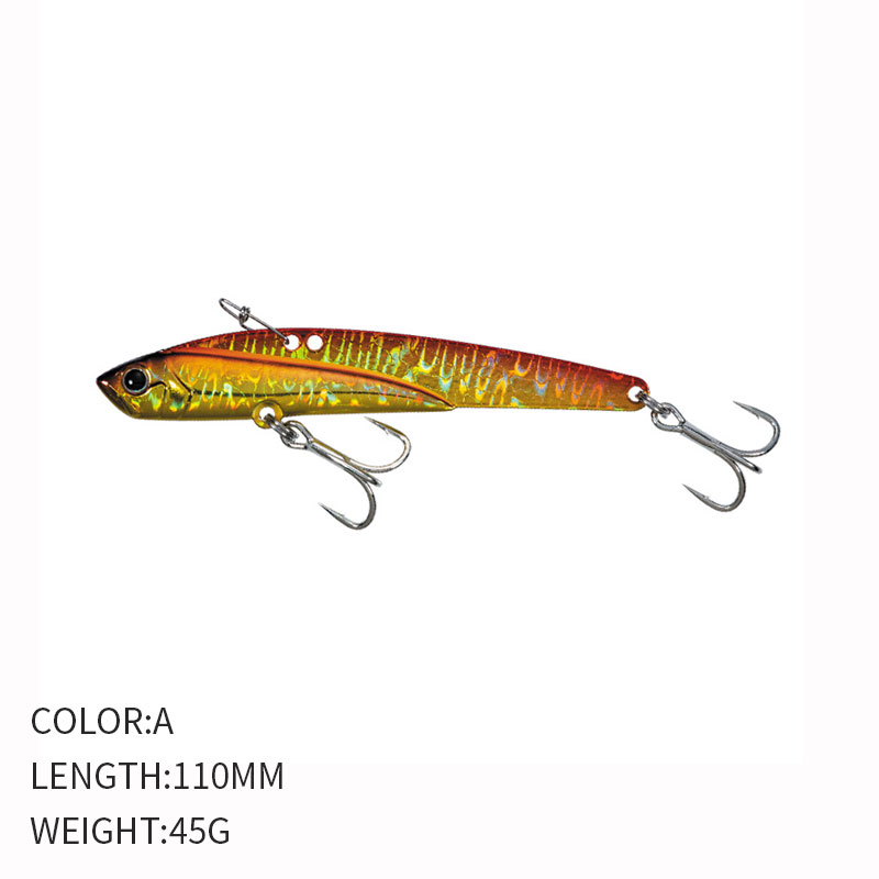 Nova isca de pesca vib 110mm 4 - Fishing Lure Spinnerbait avaliação e preço
