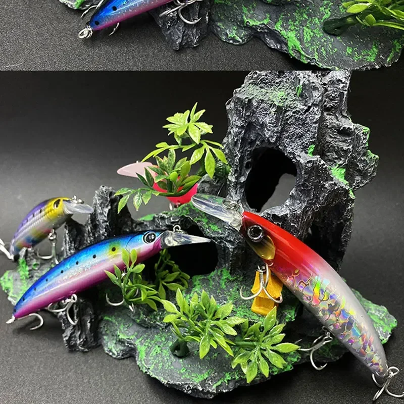 Iscas de pesca flutuantes de p - Fishing Lure Spinnerbait avaliação e preço