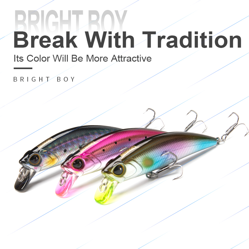 Reino afundando minnow isca de - Fishing Lure Crankbait avaliação e preço