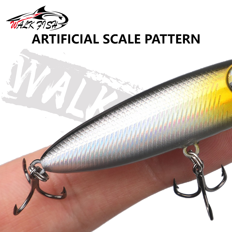 WALK FISH 1 Peça 6cm 5.6g Isca - Fishing Lure Popper avaliação e preço