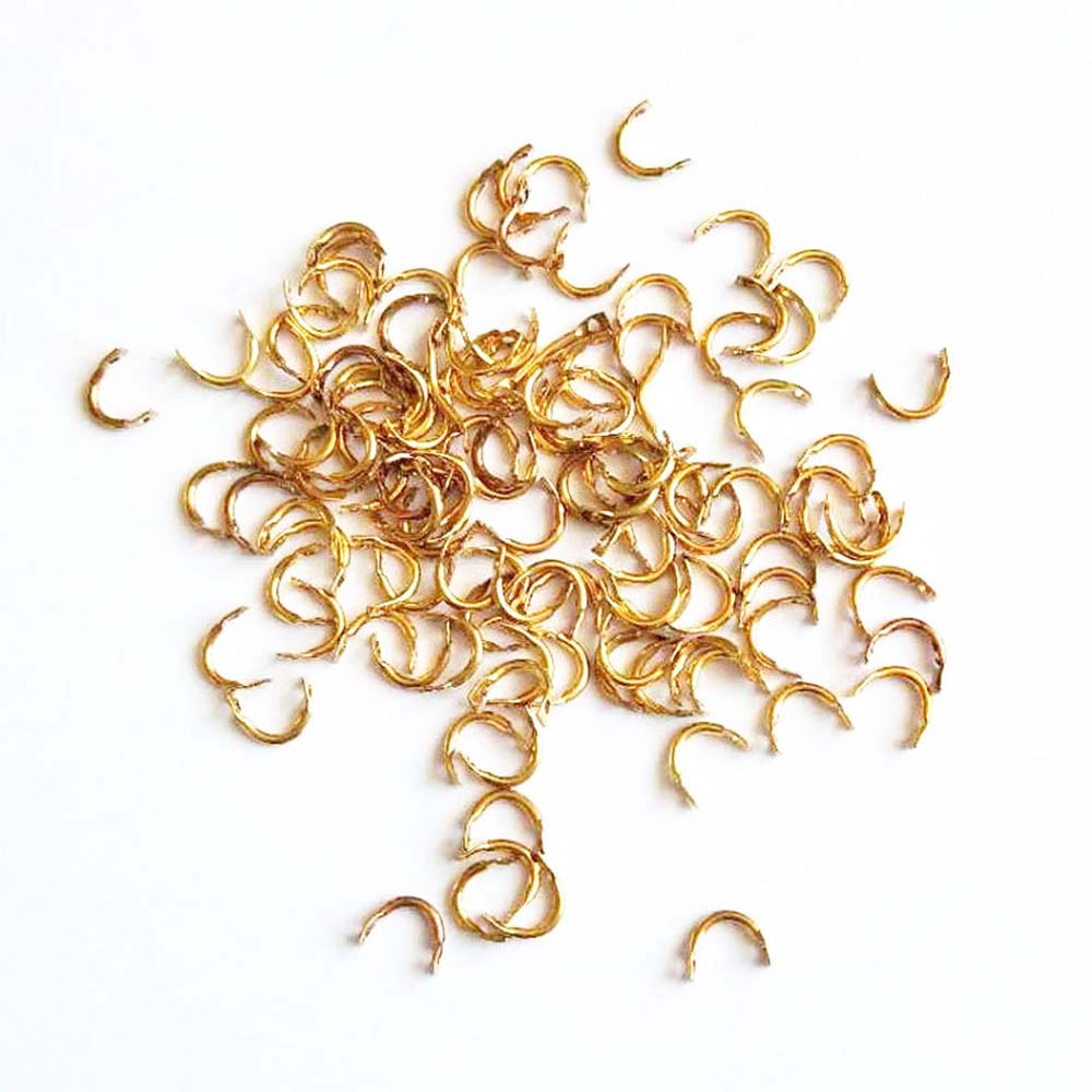 50-100 Peças/Lote Anel em U pa - Fishing Lure Spinner avaliação e preço