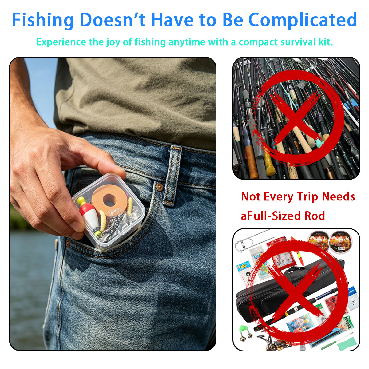 Conjunto portátil de equipamen - Fishing Lure Box avaliação e preço