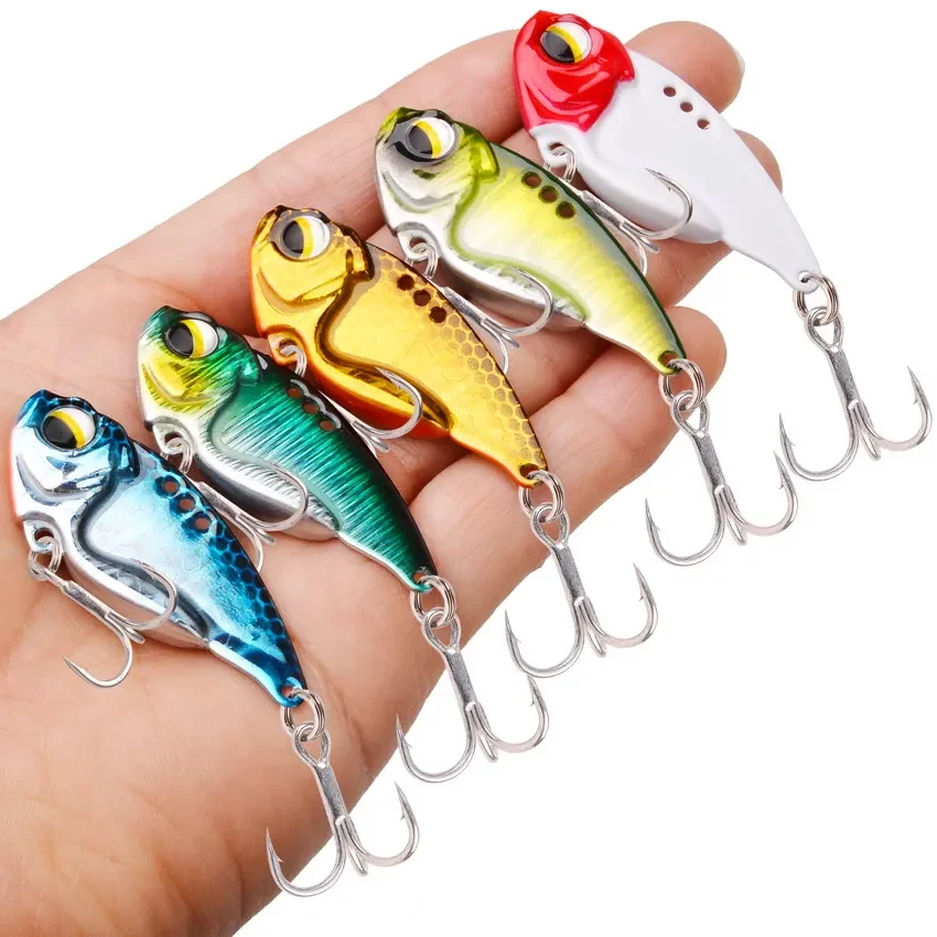 Vib colher isca de pesca 5g 9g - Fishing Lure Spinnerbait avaliação e preço